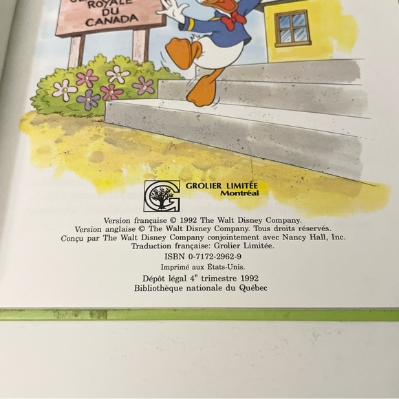 Disney's French Donald Et La Police Montée Une Aventure Au Canada Book - Picture 13 of 16